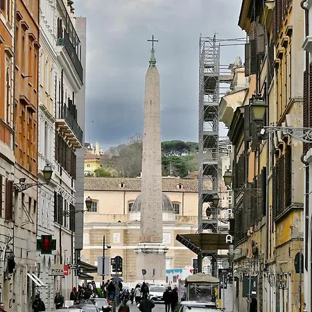 Piazza Del Popolo Enchanting Quiet&cozy 公寓 *